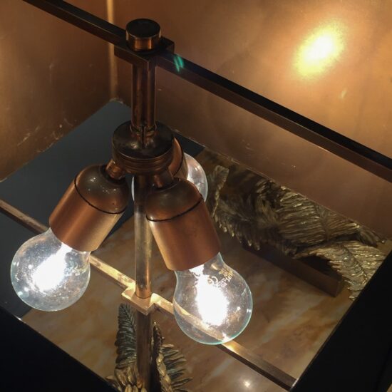 Pair of Maison Charles Fougere table lamps-7
