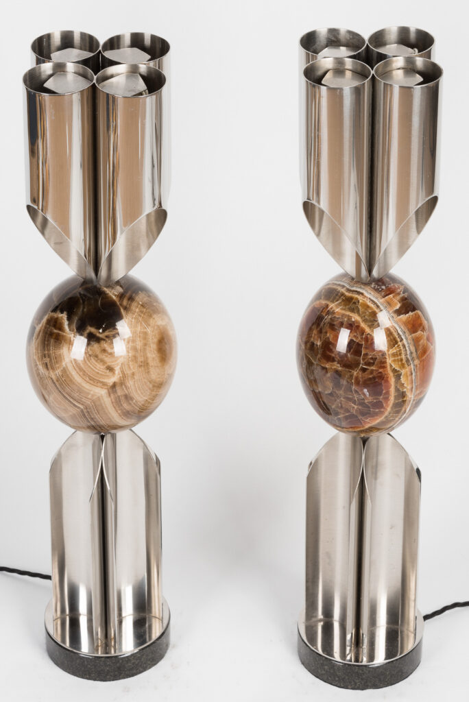Pair of Maison Charles fluorspar egg table lamps-4.jpg