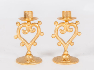 Pair of candlesticks by Edouard Rambaud -1