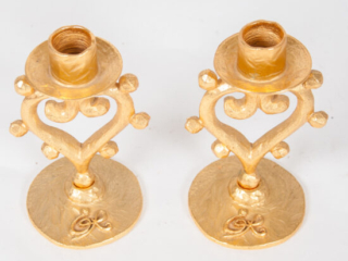 Pair of candlesticks by Edouard Rambaud -2