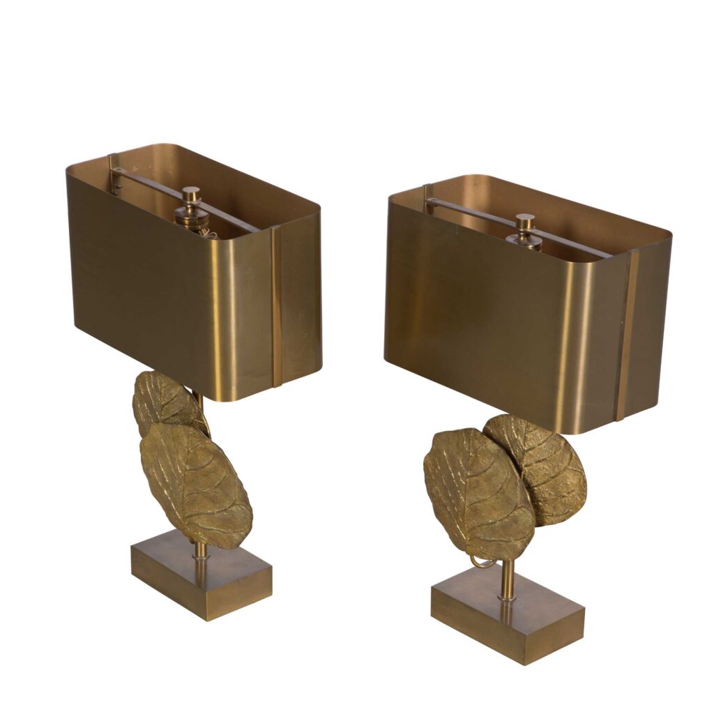 Pair of guadeloupe table lamps by Maison Charles2