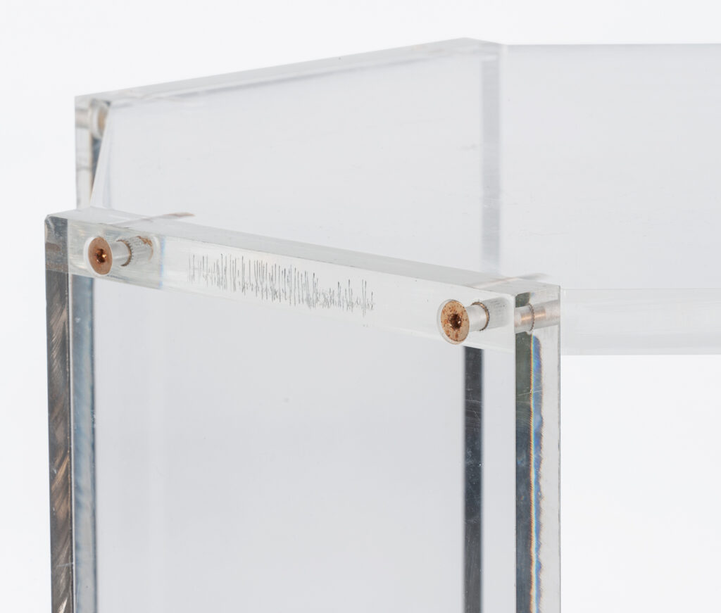 Pair of lucite occassional tables3