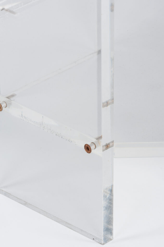 Pair of lucite occassional tables4