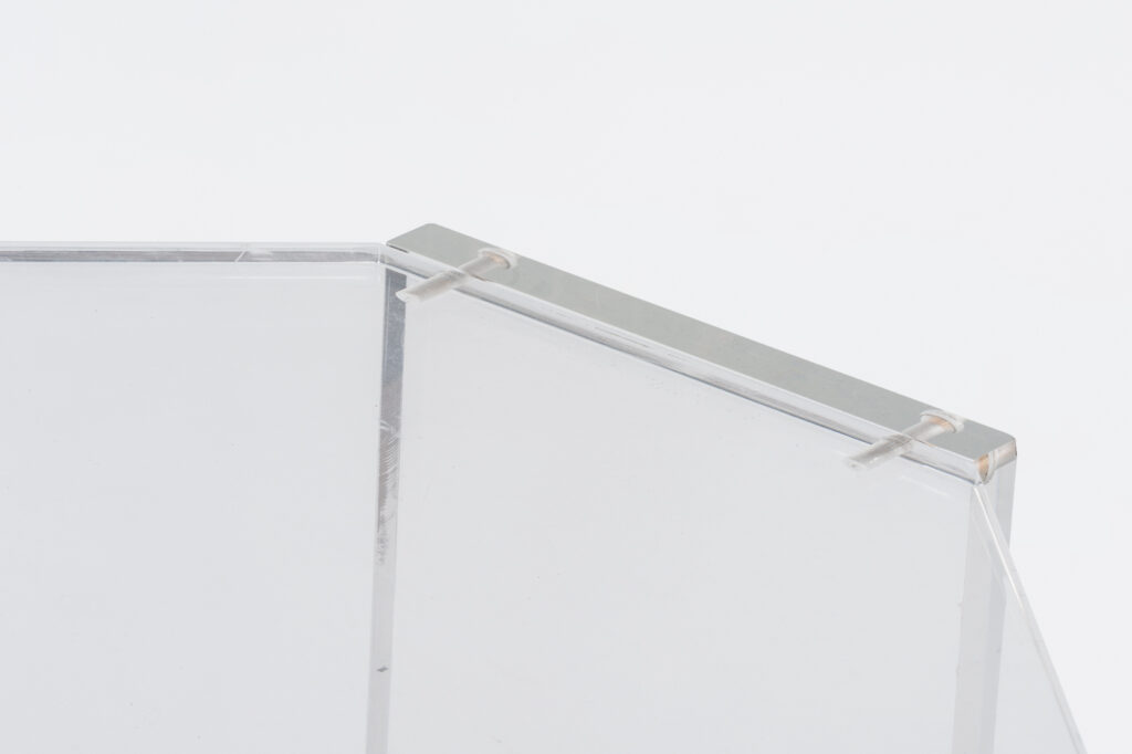 Pair of lucite occassional tables7