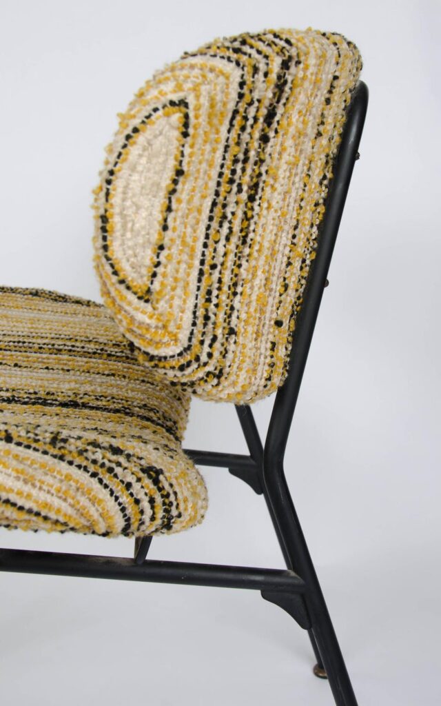 Pair of upholstered side chairs attributed to Rima5