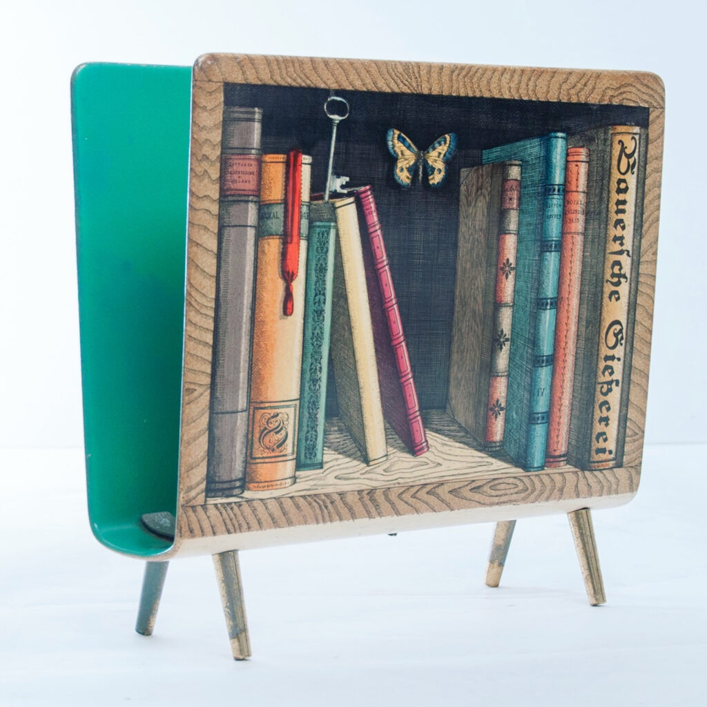 Piero Fornasetti Magazine rack -2