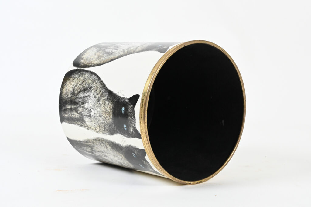 Piero-Fornasetti-Siamese-cats-wastepaper-basket5