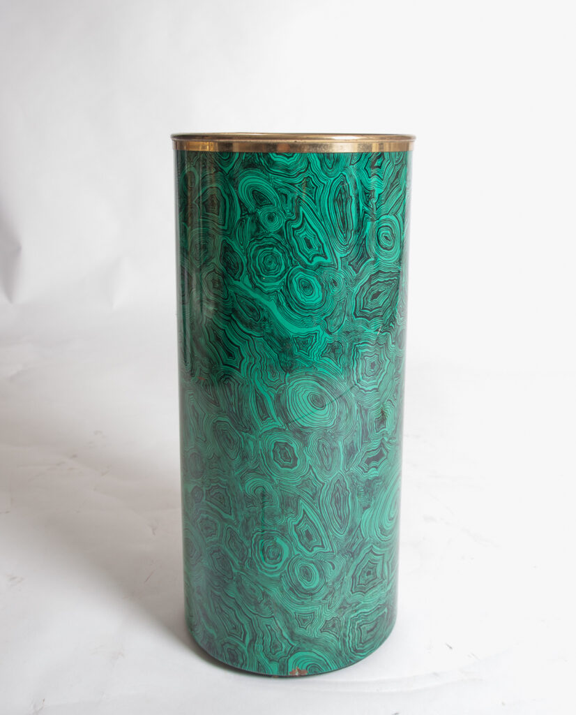 Piero Fornasetti malachite pattern umbrella holder-10