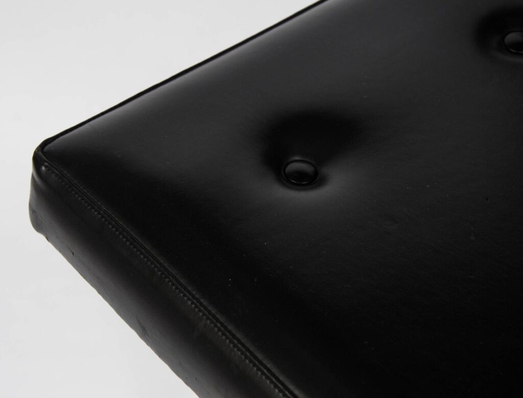 Rare Maison Charles silvered steel side chair3