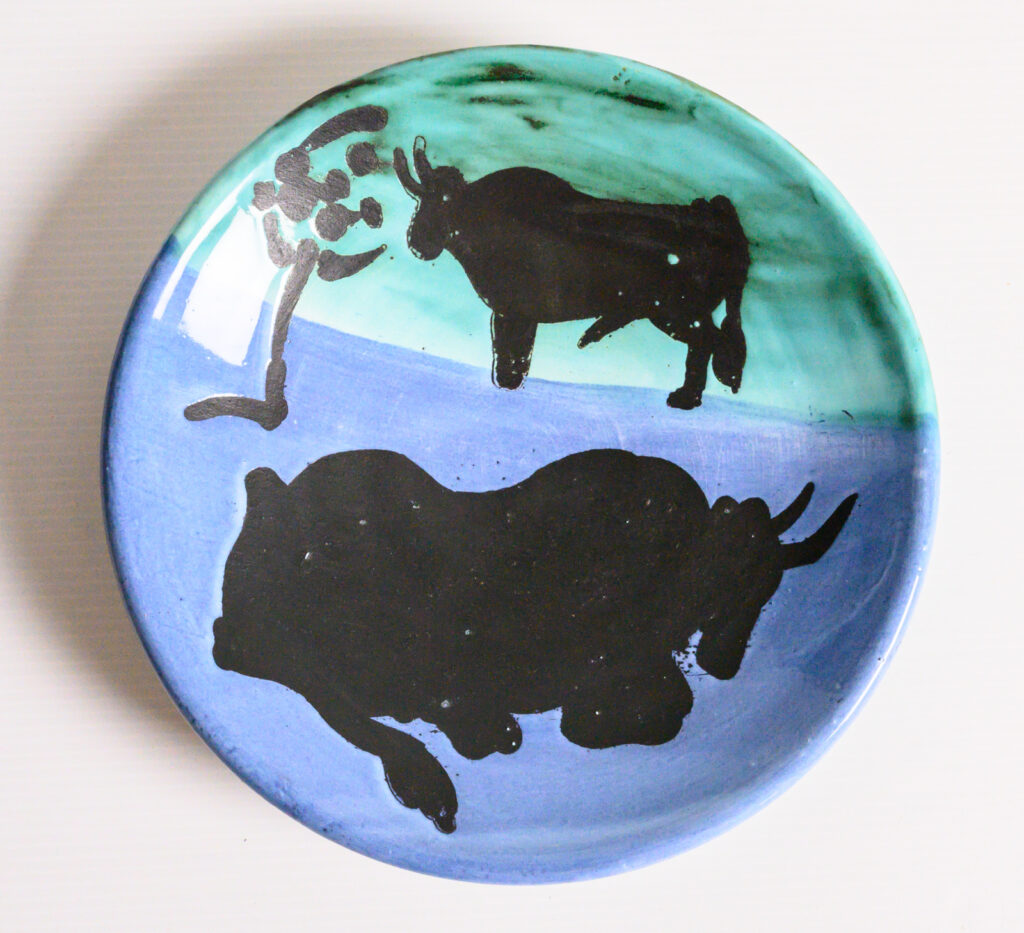 Toros-ceramic-plate-by-Pablo-Picasso-for-Madoura2