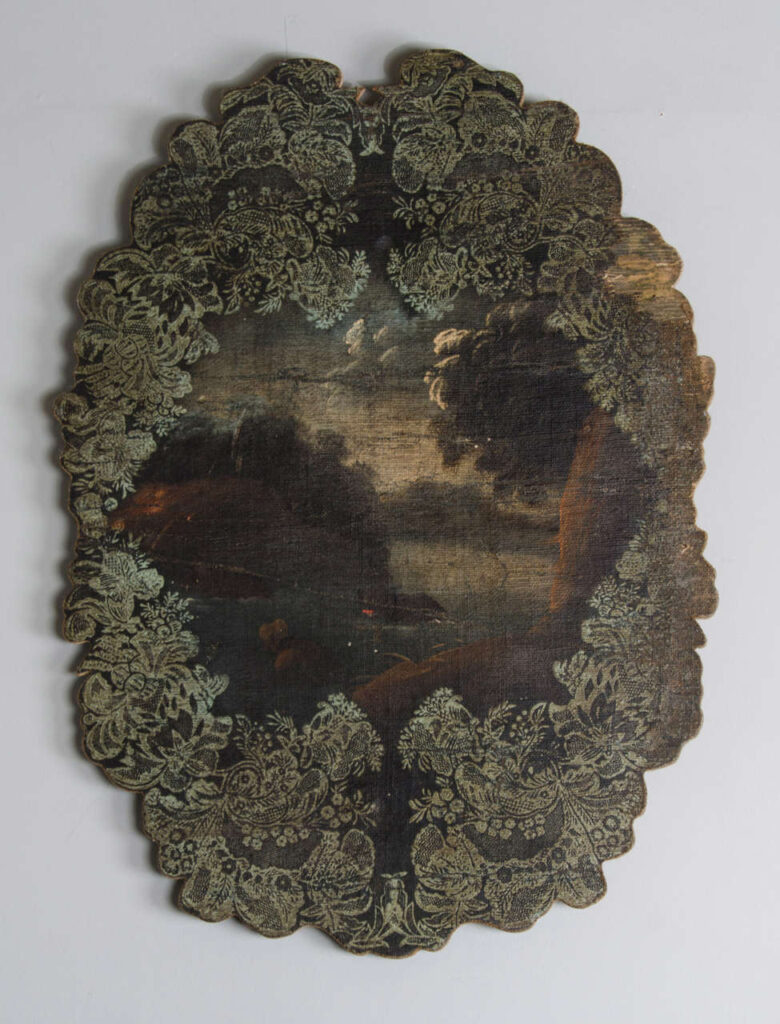 a pair of 18thC French decorative hunting scenes2