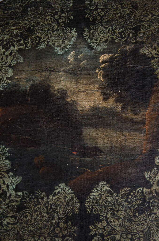 a pair of 18thC French decorative hunting scenes4