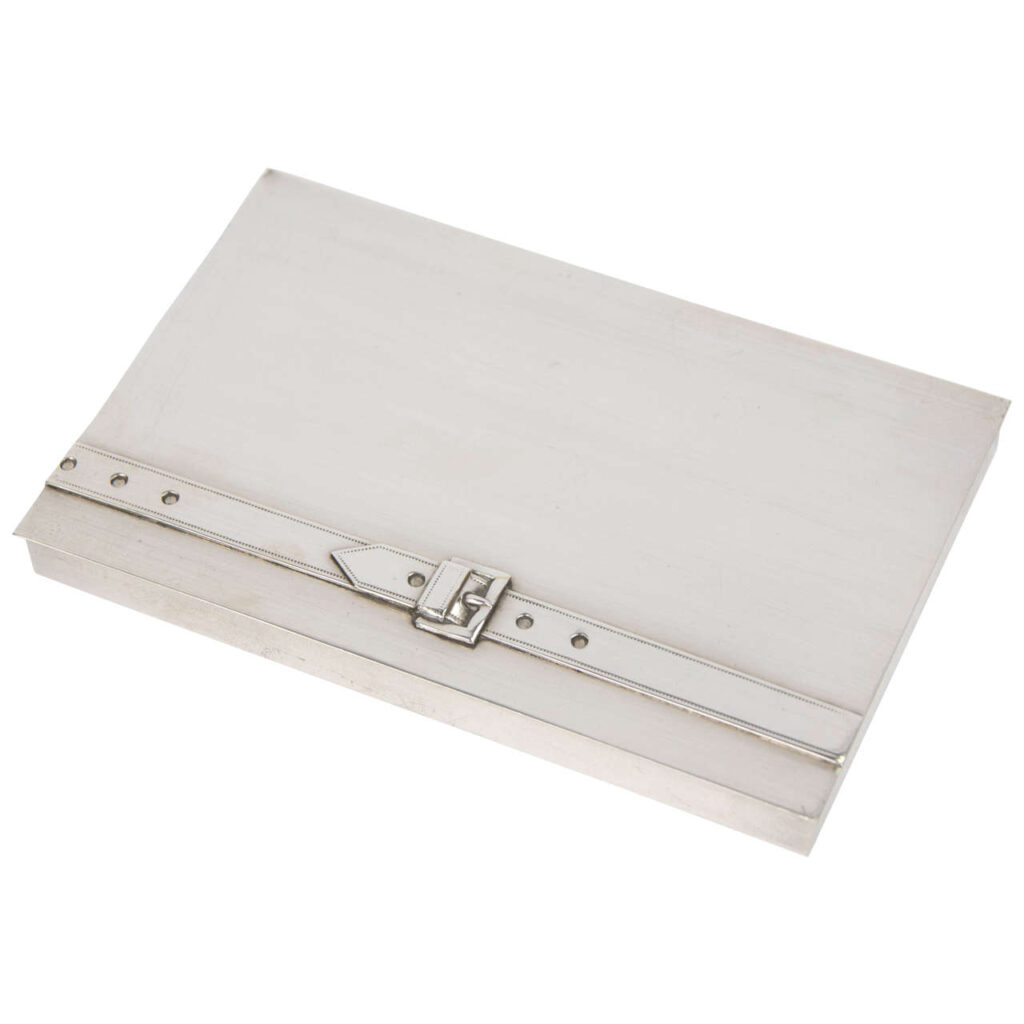 buckle box by Maria Pergay