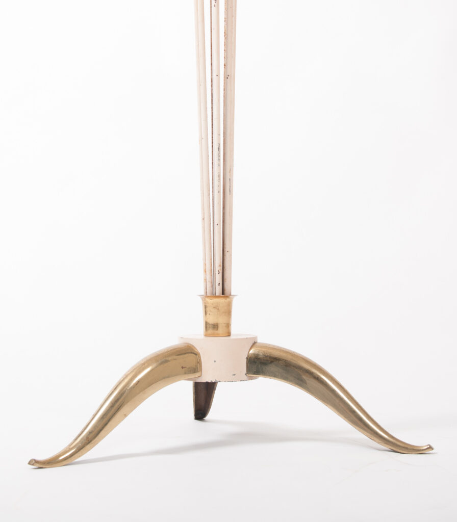 documented mid century Maison Arlus floor lamp-4