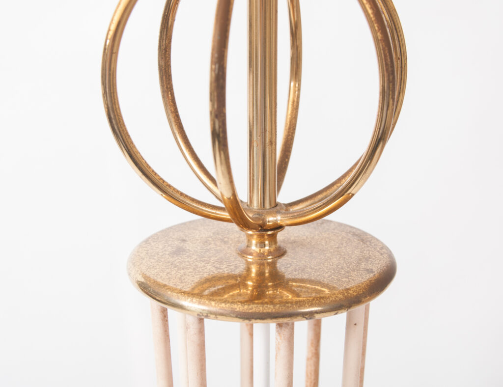 documented mid century Maison Arlus floor lamp-7