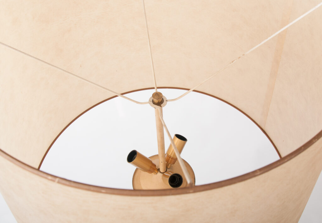documented mid century Maison Arlus floor lamp-9