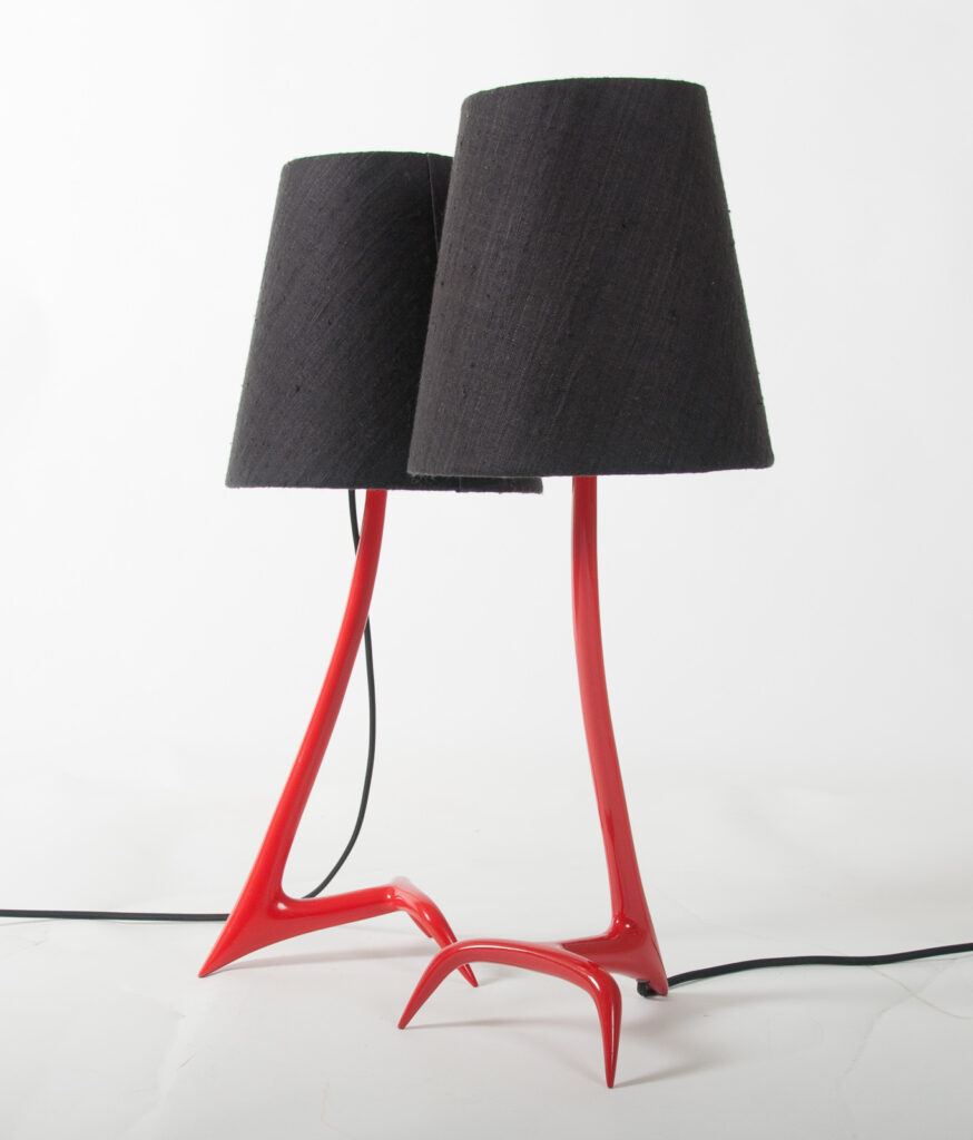 matched pair of Stockholm table lamps by Charles-13