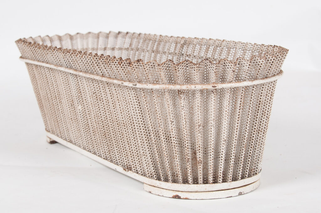 mid century French planter by Mathieu Mategot-4