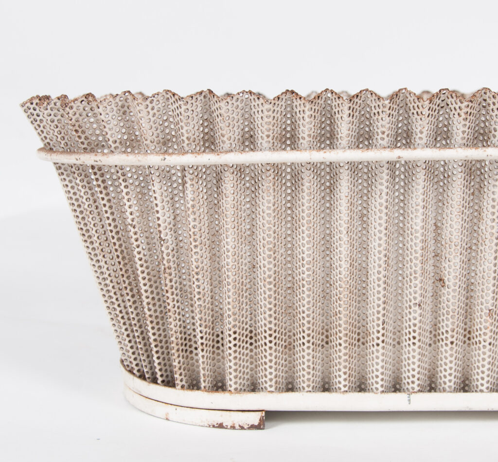 mid century French planter by Mathieu Mategot-6