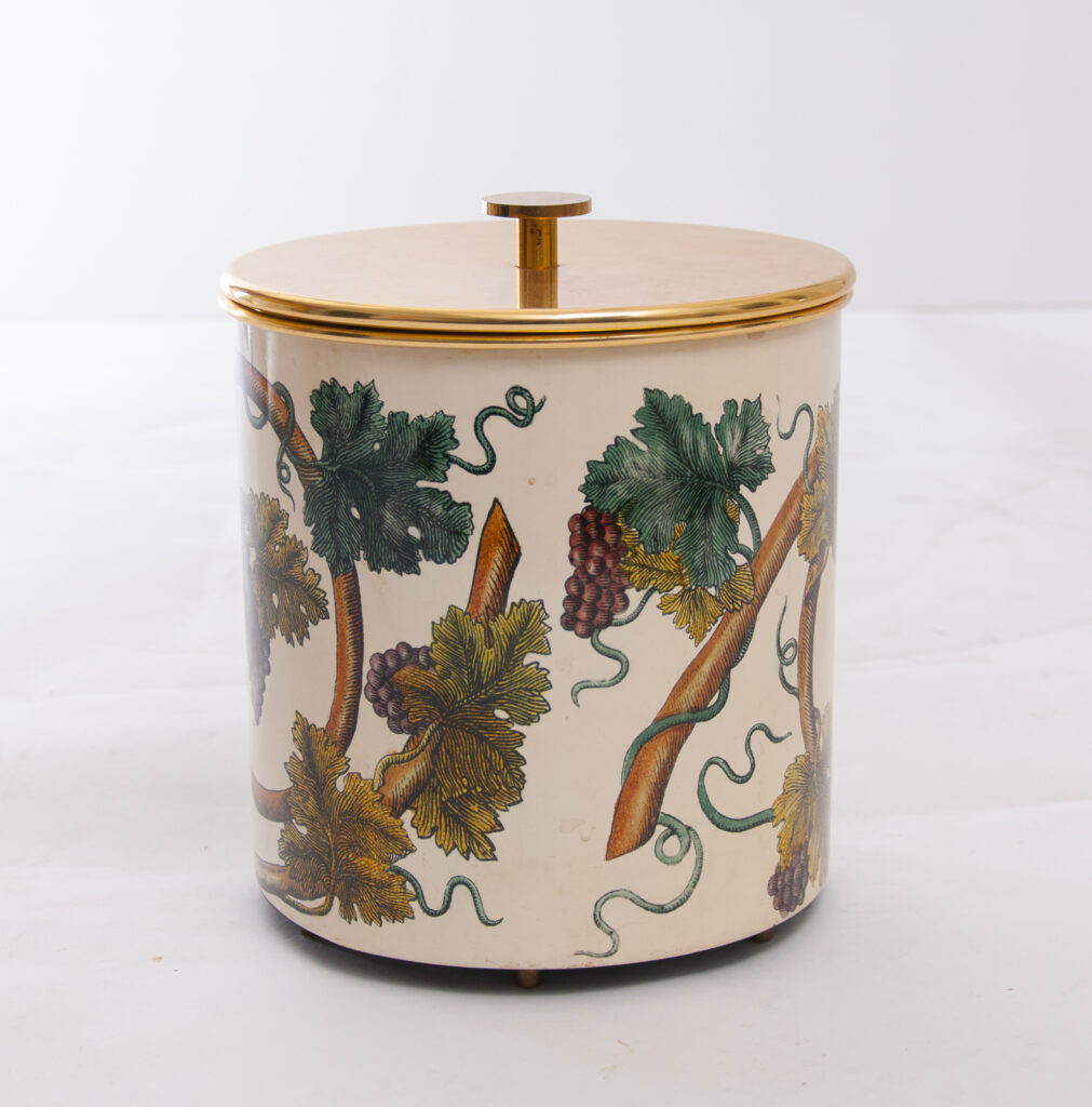 mid century Tracio di vite Piero Fornasetti  ice bucket-1