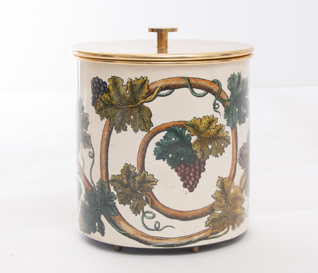 mid century Tracio di vite Piero Fornasetti  ice bucket-3