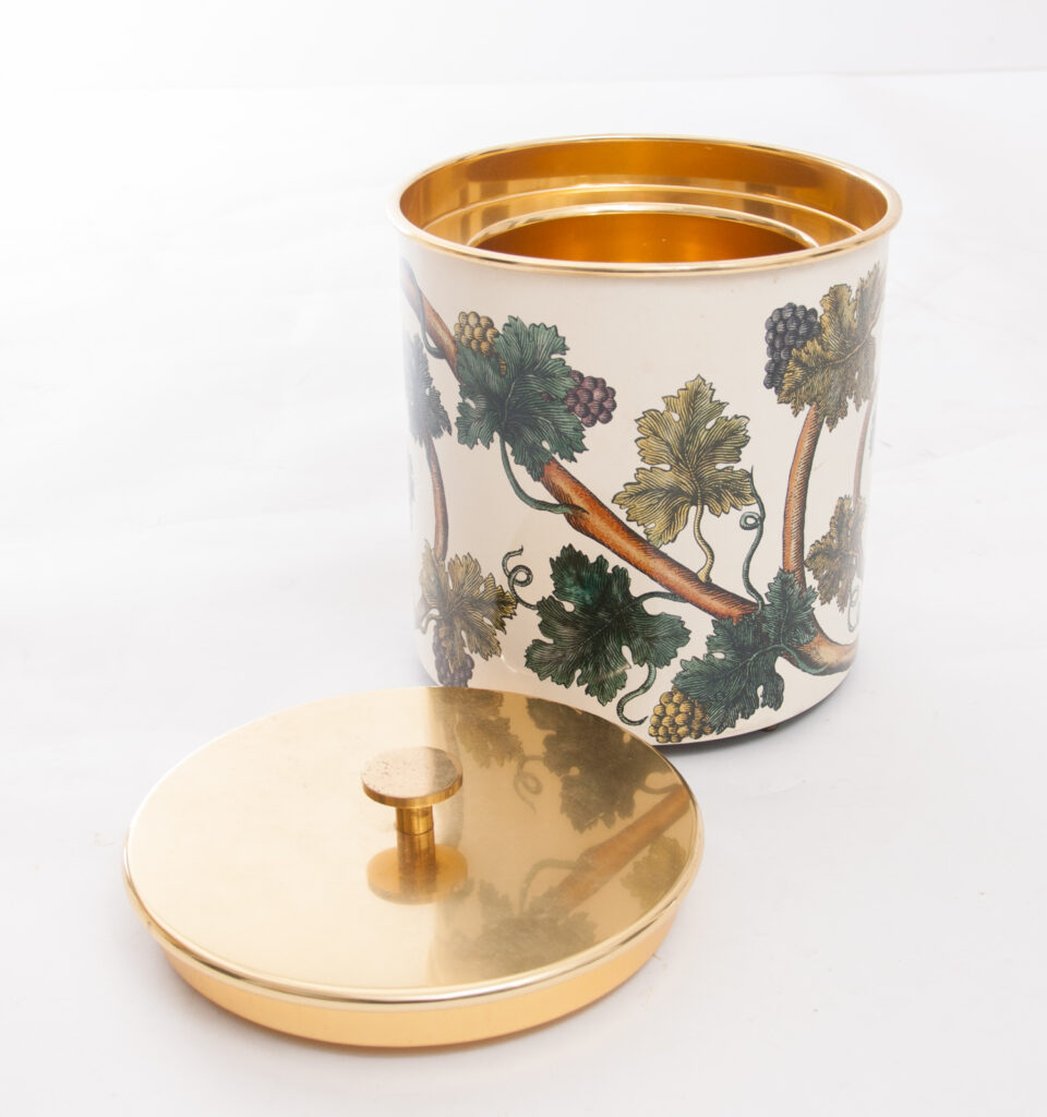 mid century Tracio di vite Piero Fornasetti  ice bucket-5