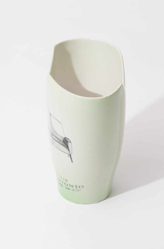 mid century ceramic factory vase-5