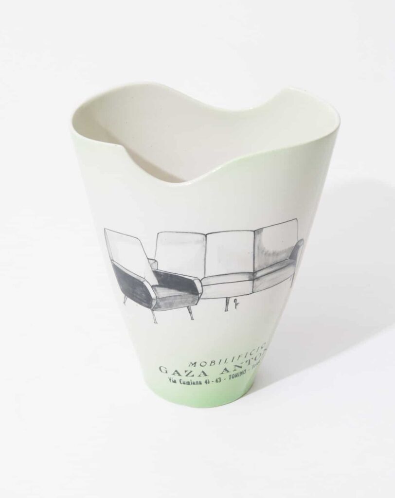 mid century ceramic factory vase-6