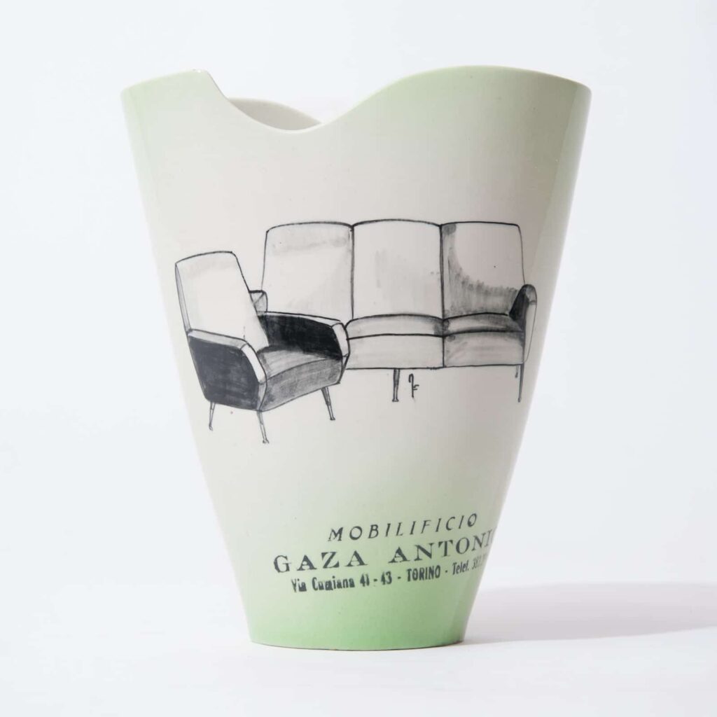 mid century ceramic factory vase-7