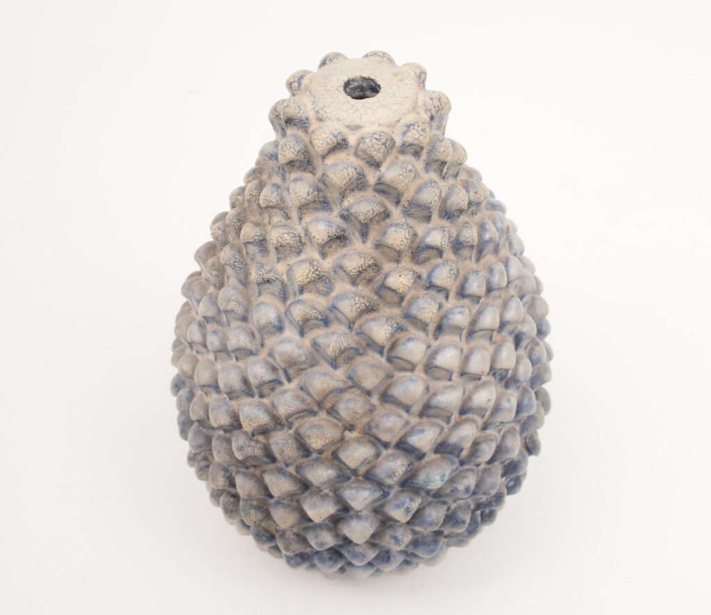 no 11 Marcello Fantoni pied de lampe pigre bleu-5