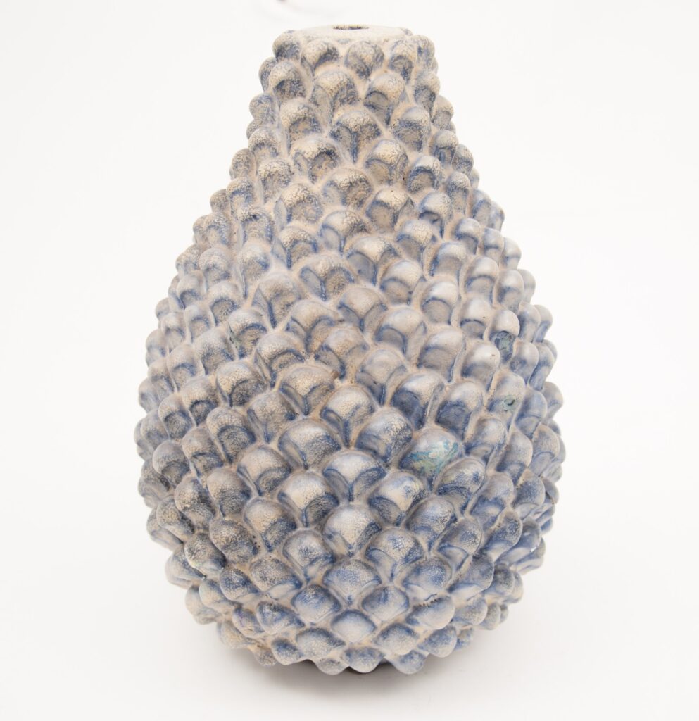 no 11 Marcello Fantoni pied de lampe pigre bleu-8