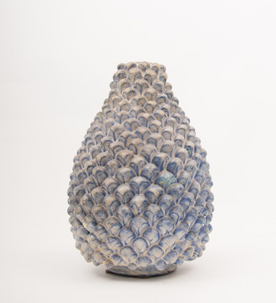 no 11 Marcello Fantoni pied de lampe pigre bleu-9