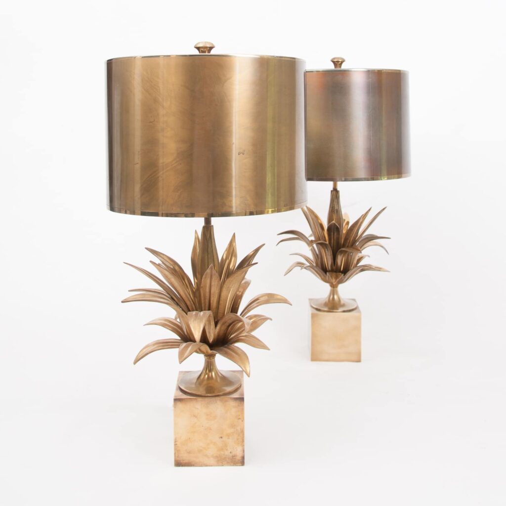 pair of Agave table lamps by Maison Charles-10