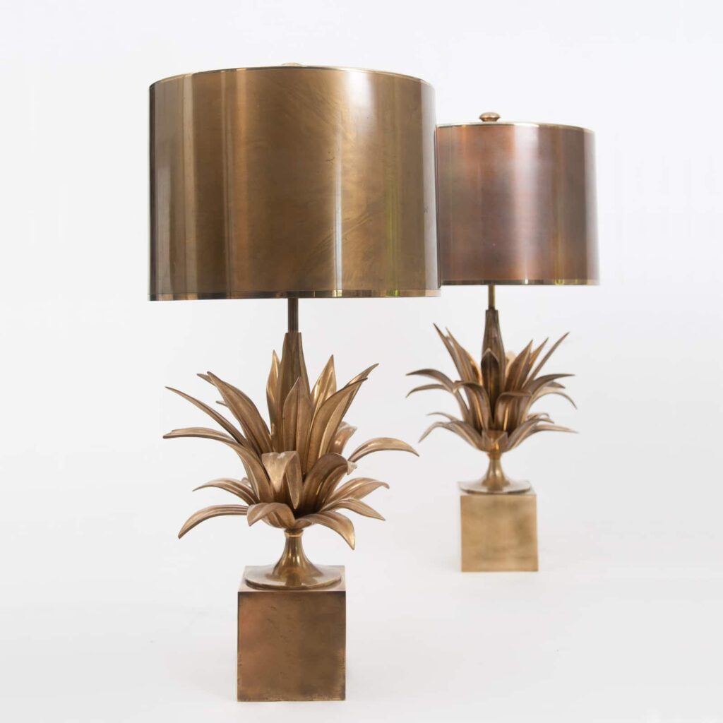 pair of Agave table lamps by Maison Charles-7