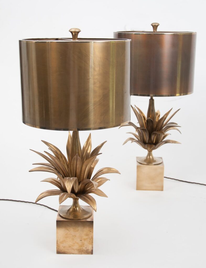 pair of Agave table lamps by Maison Charles-8