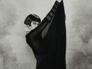 pair-of-photographs-of-a-model-and-fan-by-Karl-Lagerfeld2