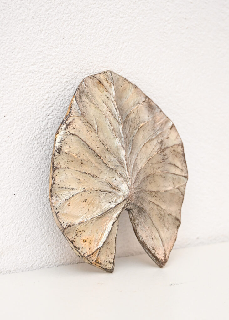 silvered-bronze-Lily-leaf-by-Chrystaine-Charles-02