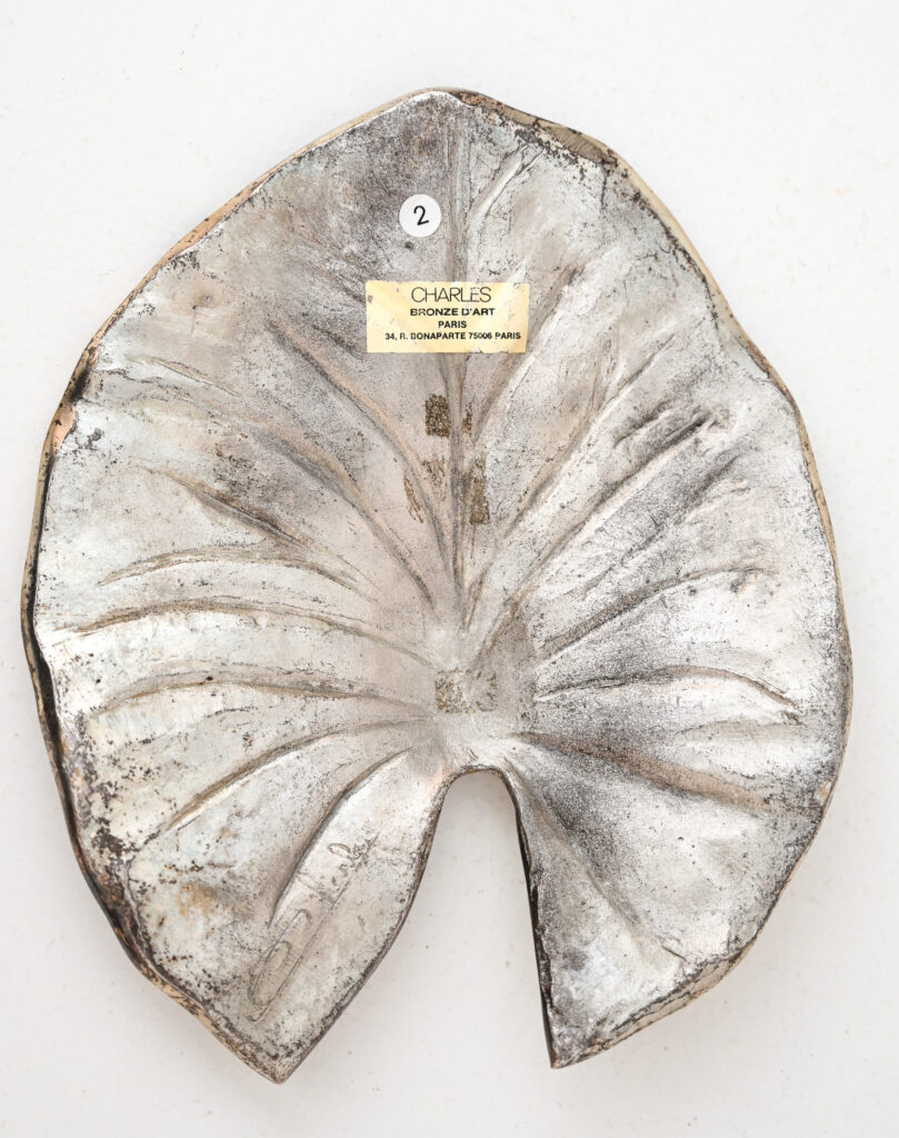 silvered-bronze-Lily-leaf-by-Chrystaine-Charles-09