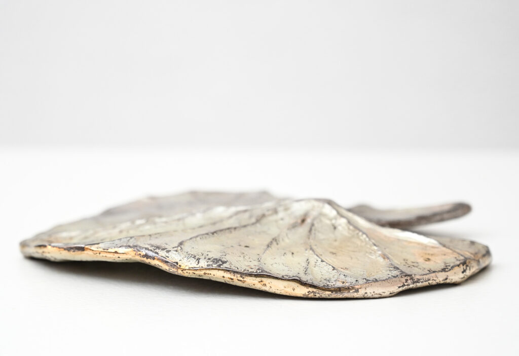 silvered-bronze-Lily-leaf-by-Chrystaine-Charles-12
