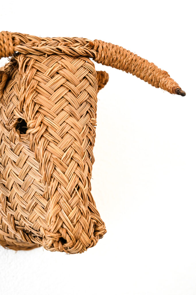 wicker-work-Bulls-head-14