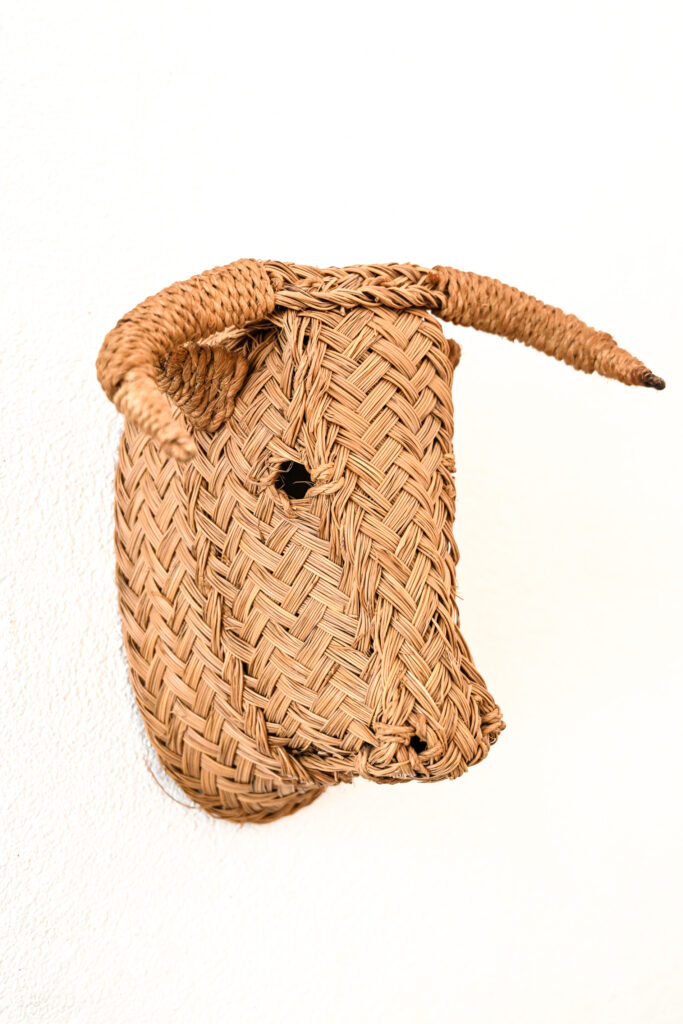 wicker-work-Bulls-head-16