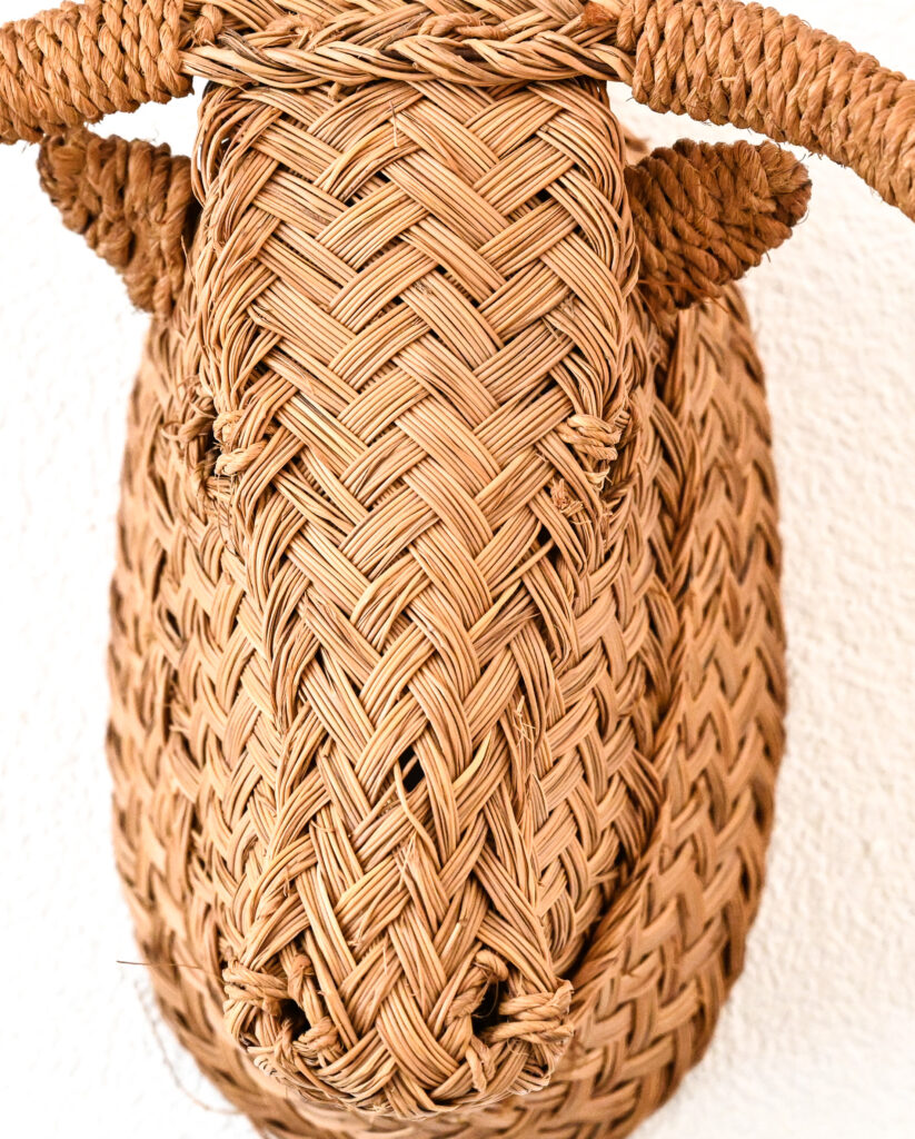 wicker-work-Bulls-head-17