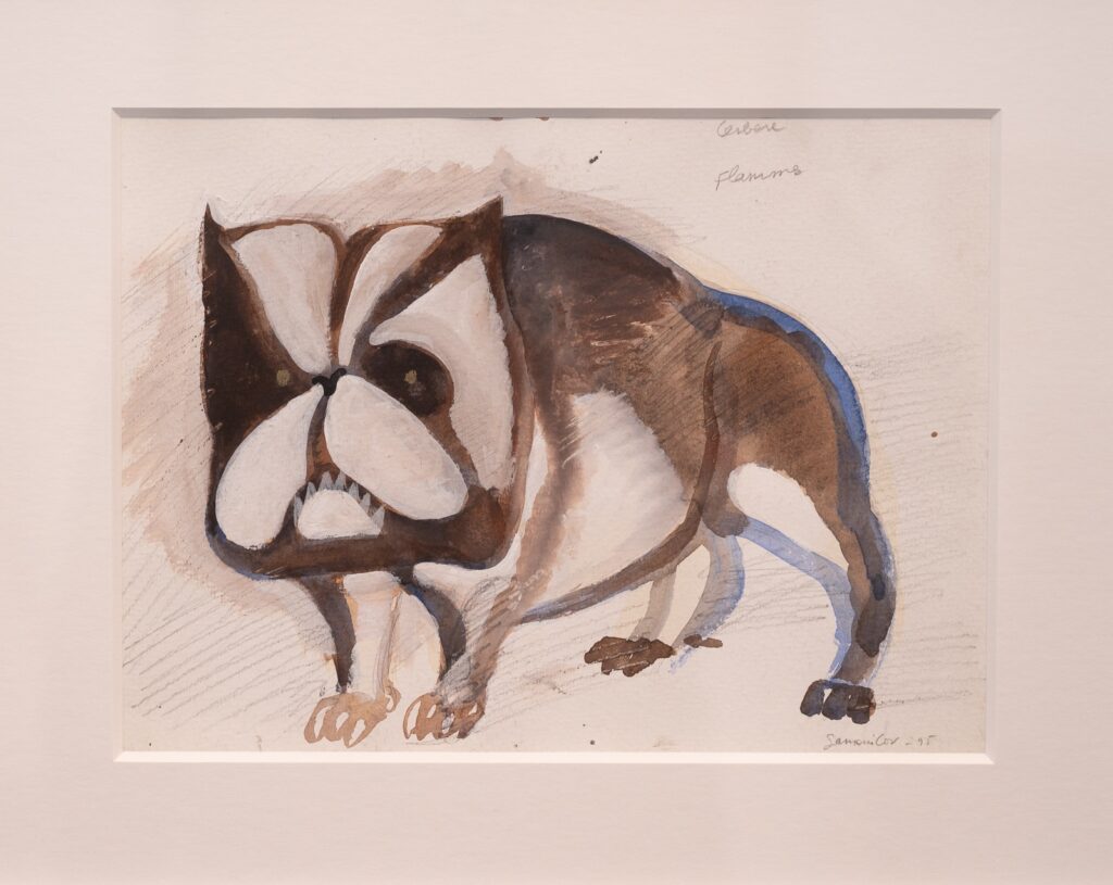 Cerbères-watercolour-and-gouache-by-HENRI-SAMOUILOV1