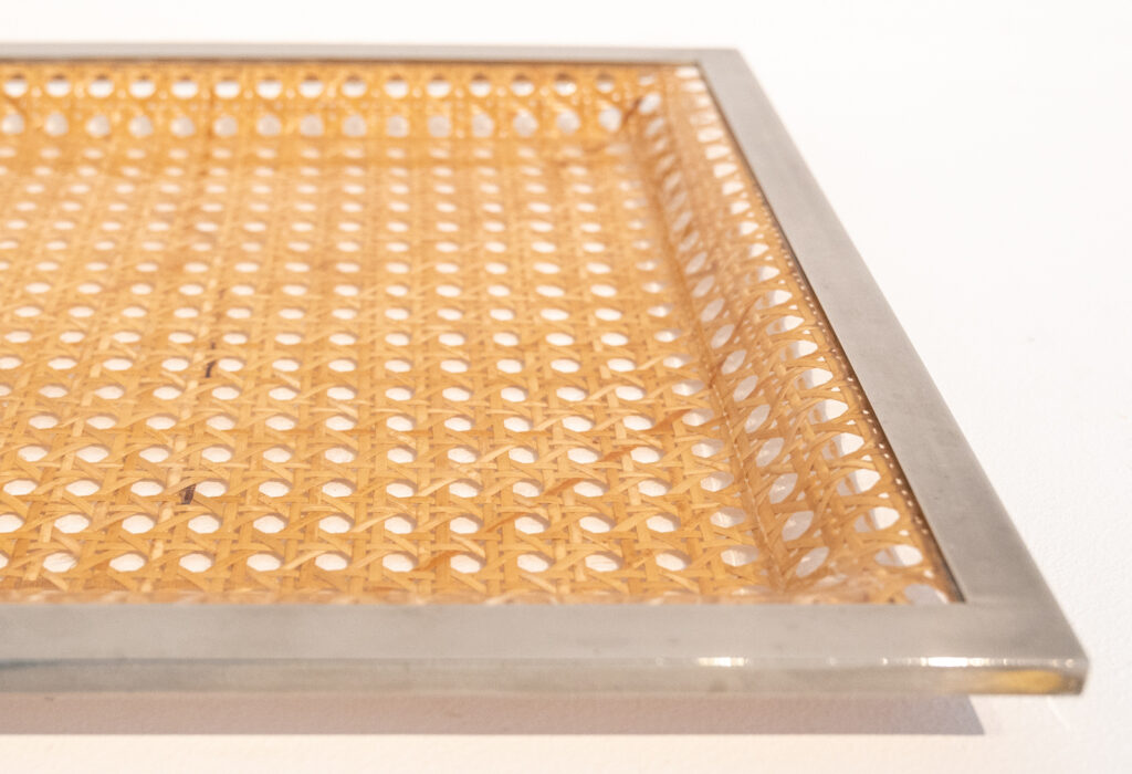 Christian-Dior-style-lucite-and-cane-tray-with-silver-plated-edging3