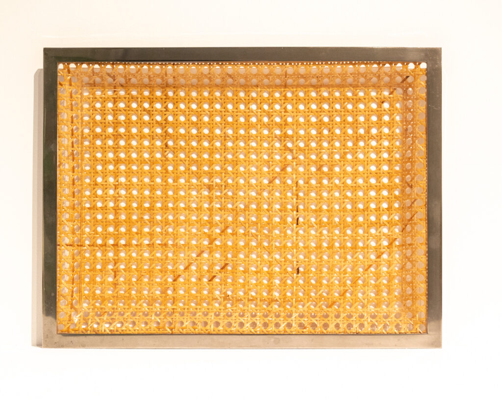 Christian-Dior-style-lucite-and-cane-tray-with-silver-plated-edging8