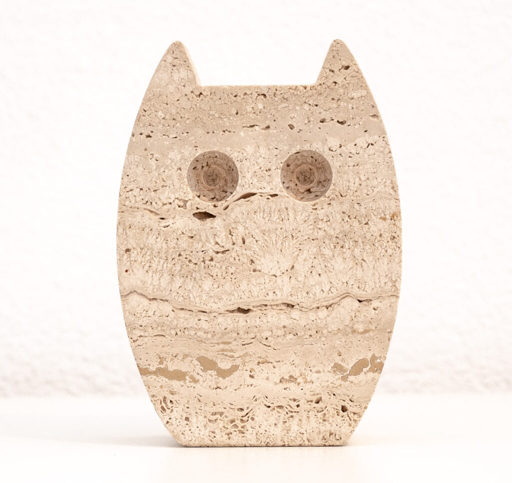 Fratelli-Mannelli-travertine-owl-circa-19703