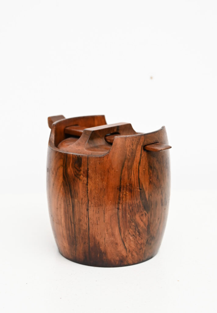 Jean Gillon Brazilian rosewood tobacco jar 10