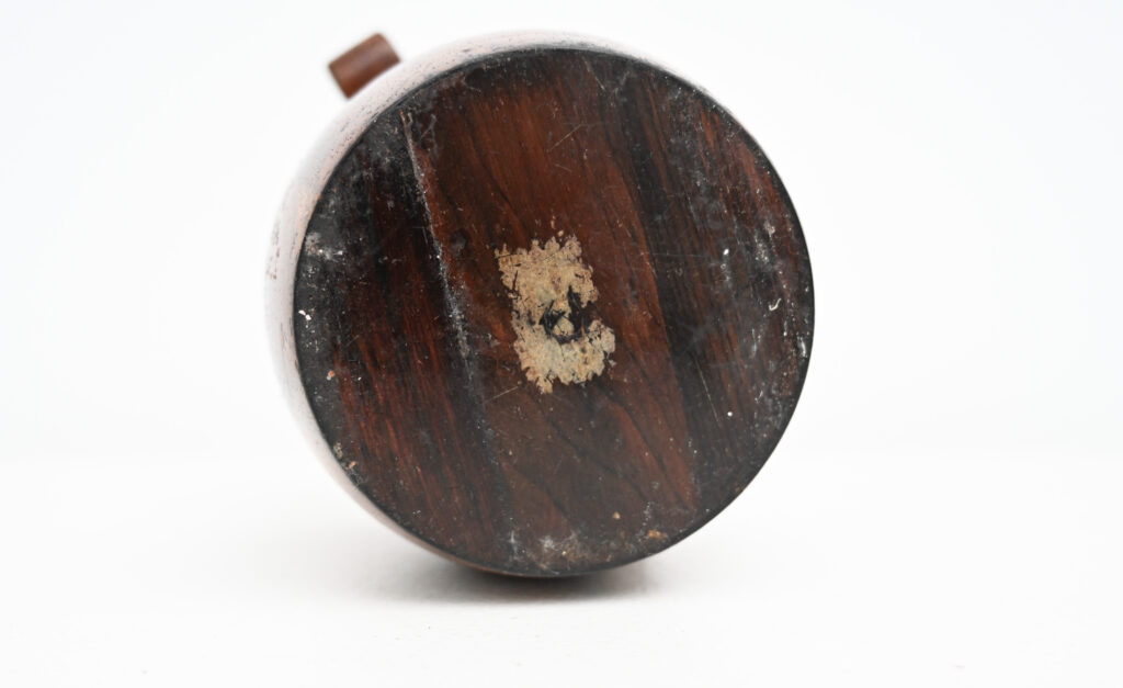 Jean Gillon Brazilian rosewood tobacco jar