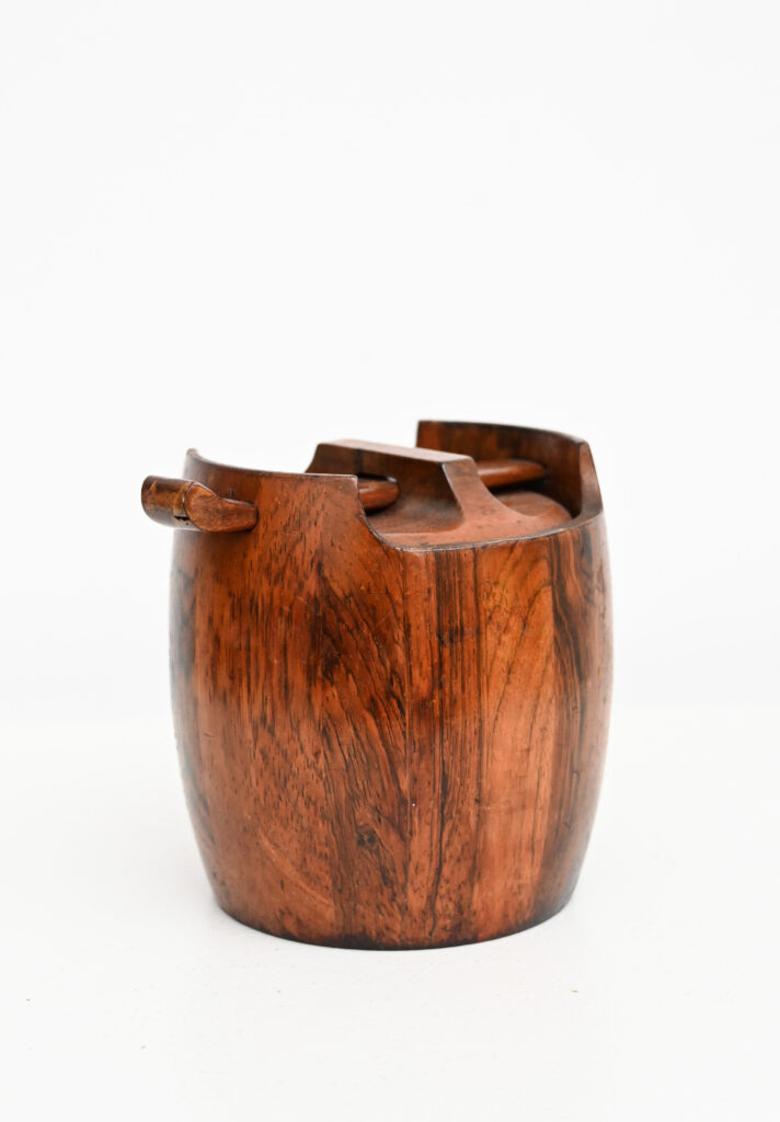 Jean Gillon Brazilian rosewood tobacco jar 12