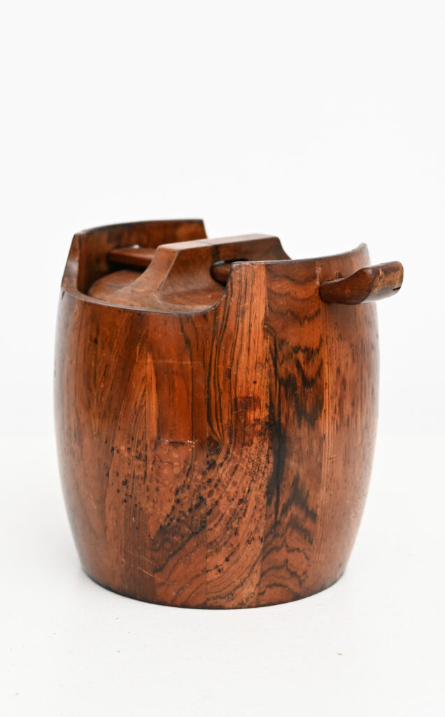 Jean Gillon Brazilian rosewood tobacco jar 14